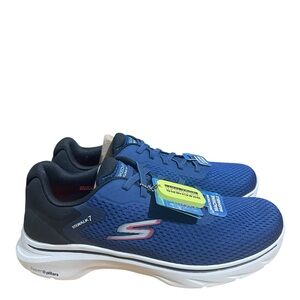 Skechers Men's Go Walk 7 Blue Lightweight Comfort Sneakers sz 11 NIB